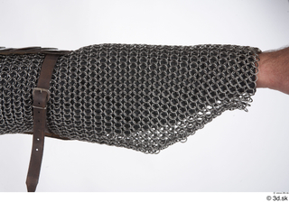  Photos Medieval Guard in mail armor 2 Medieval Clothing Soldier mail armor sleeve 0005.jpg